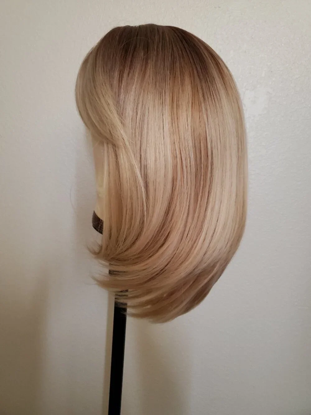Haircube Realistic Blonde Synthetic Wig